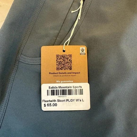 Patagonia Women's Fleetwith Skort NWT - Picture 5 of 8